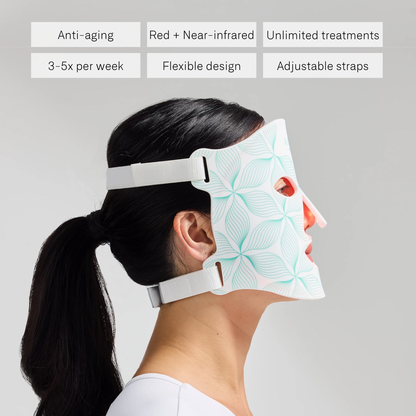 Omnilux Contour Face LED Light Therapy Mask