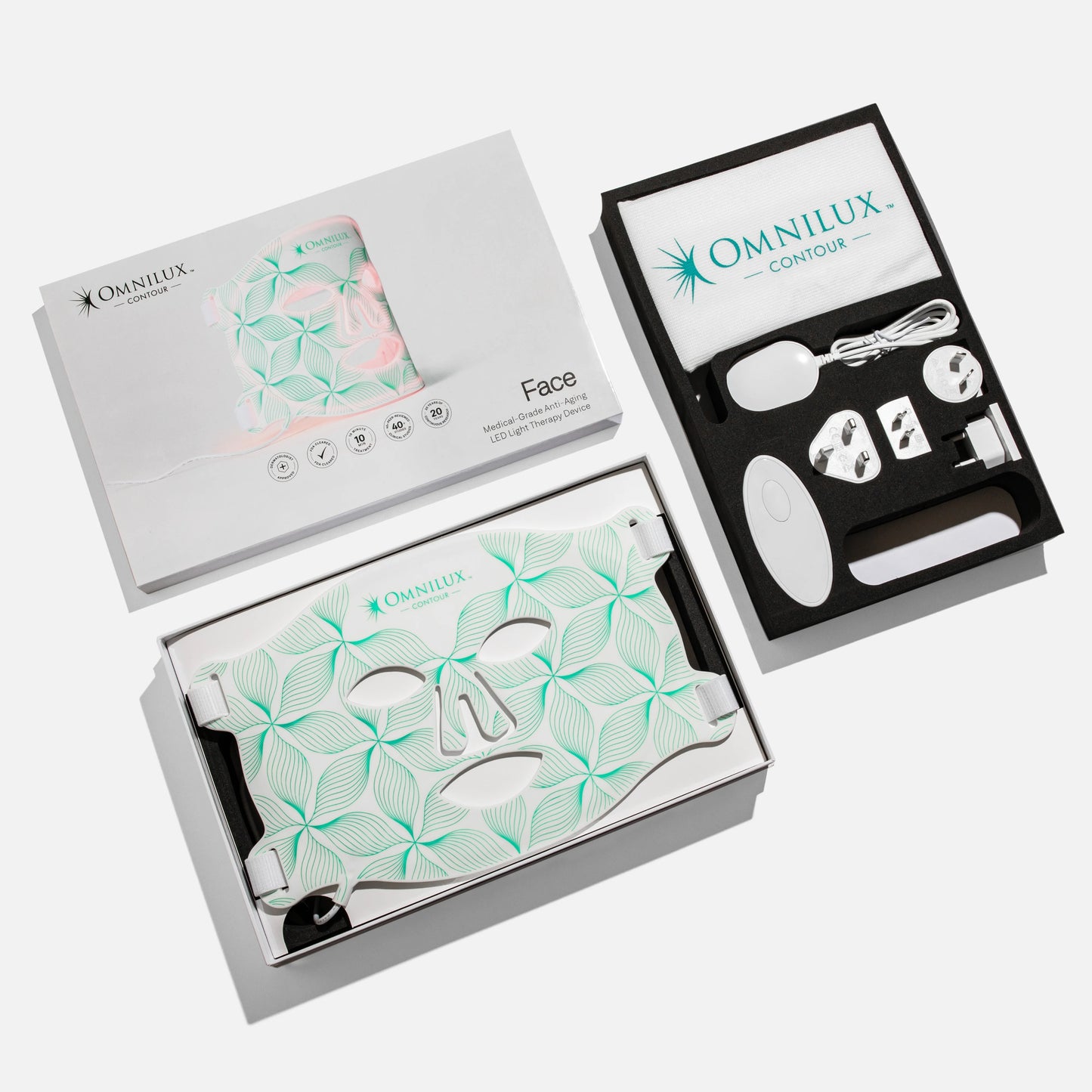 Omnilux Contour Face LED Light Therapy Mask